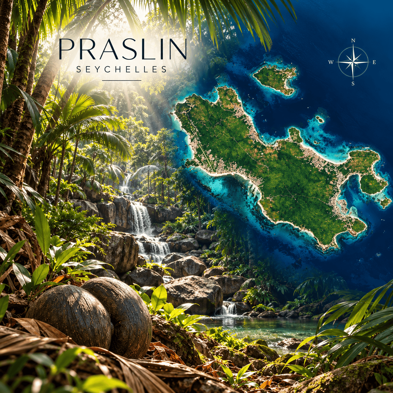 Hochzeitspaket Seychellen auf der Insel Praslin
